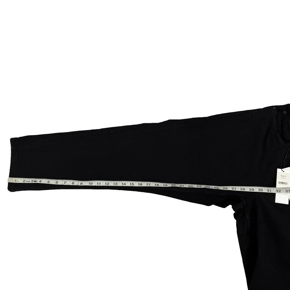New Mens DKNY Jeans Bedford Slim Black Denim Size 34x29 NWT $79